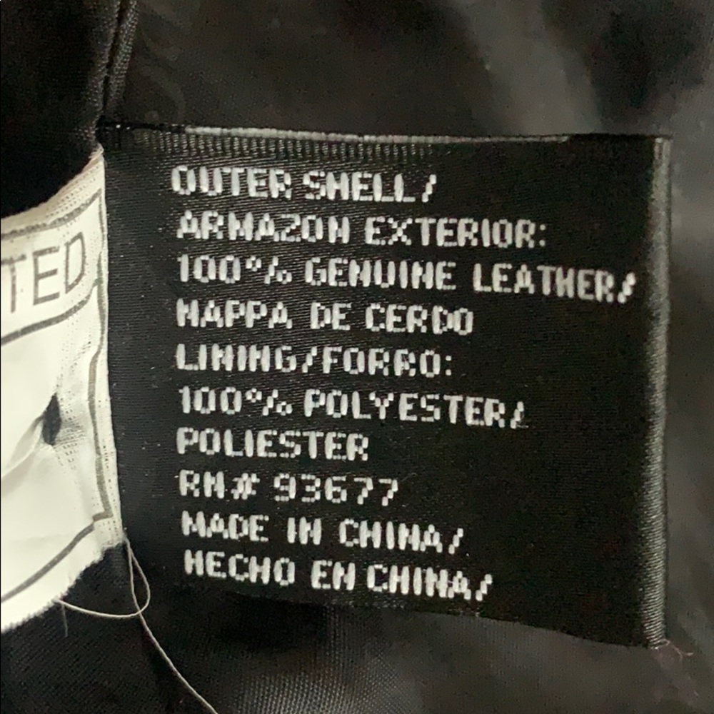 East 5th leather blazer - Picture 6 of 6